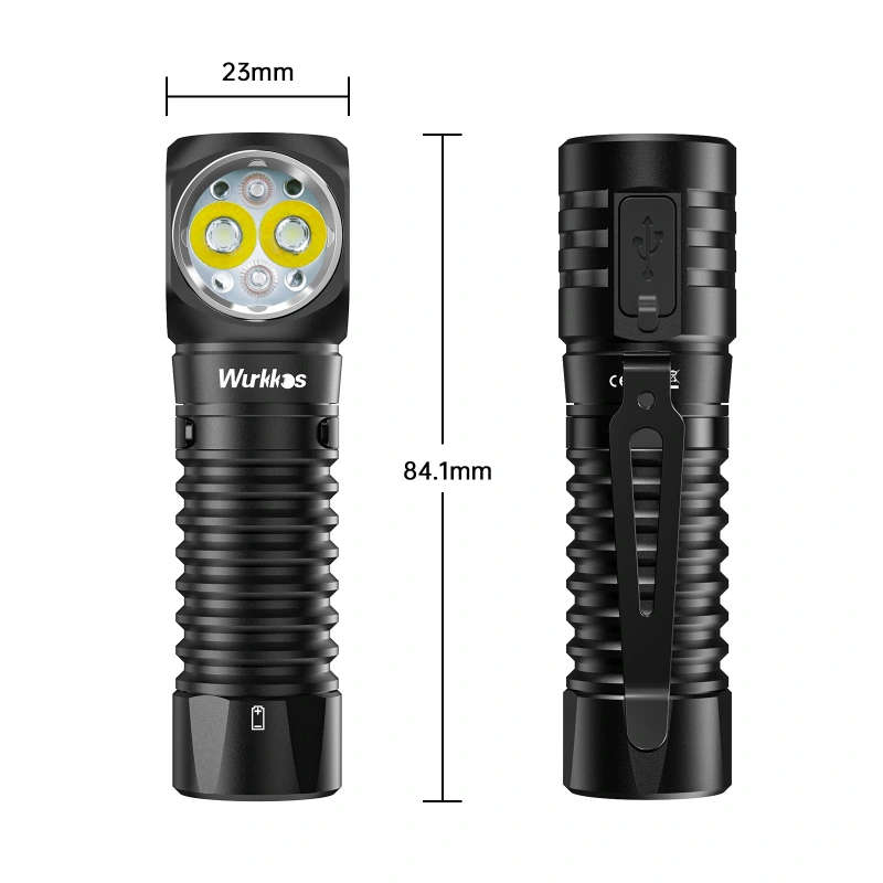 Sofirn HD12 850 Lumen 105m Throw Rechargeable Headlamp with 14500 Battery