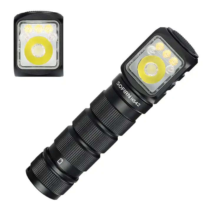 Sofirn HS42 2100 Lumen 176m Throw Rechargeable Headlamp with 18650 Battery