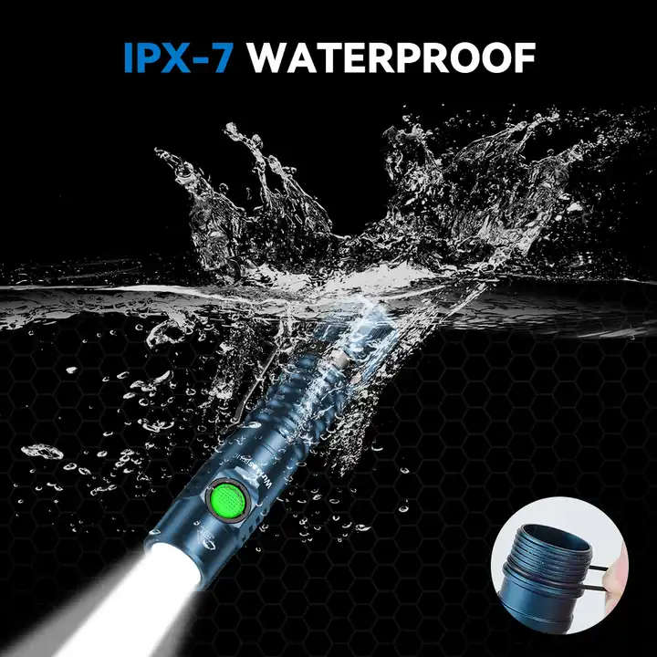 Wurkkos FC11C 1200 Lumen 155m Throw Rechargeable Flashlight with 18650 Battery