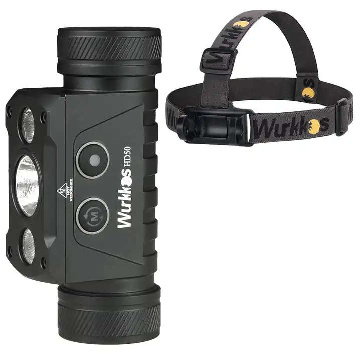 Wurkkos HD50 4000 Lumen 239m Throw Rechargeable Headlamp with 21700 Battery