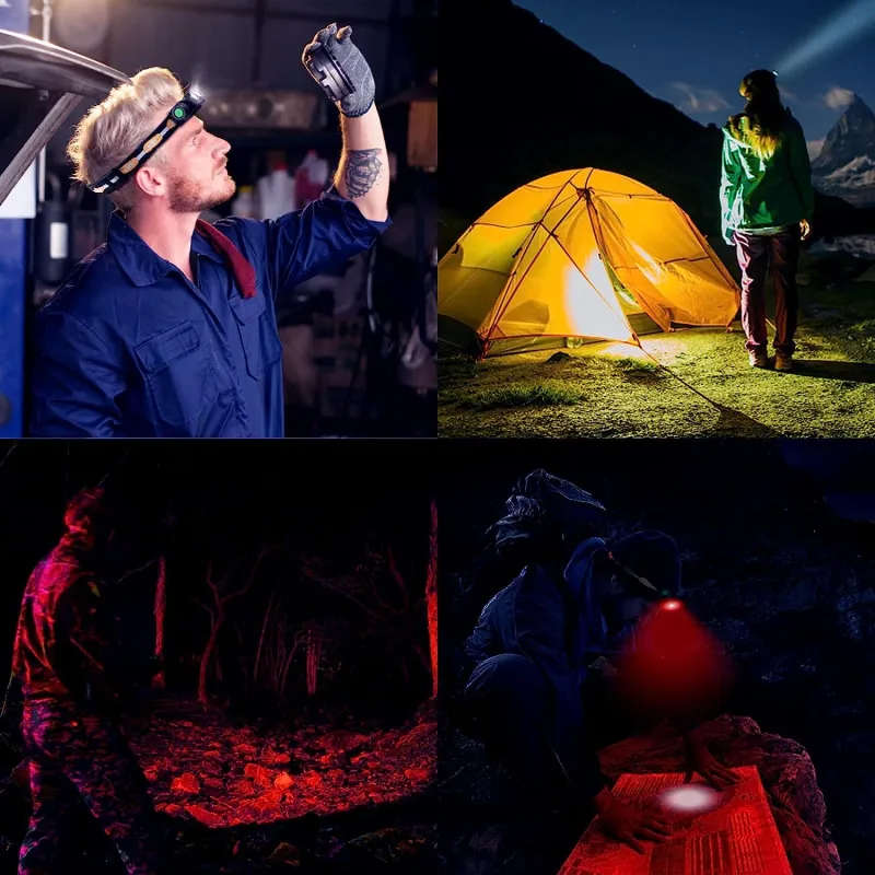 Wurkkos H25LR 500 Lumen 100m Throw Rechargeable Headlamp with 18650 Battery