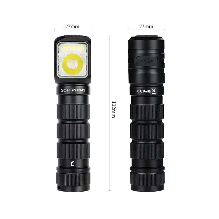 Sofirn HS42 2100 Lumen 176m Throw Rechargeable Headlamp with 18650 Battery