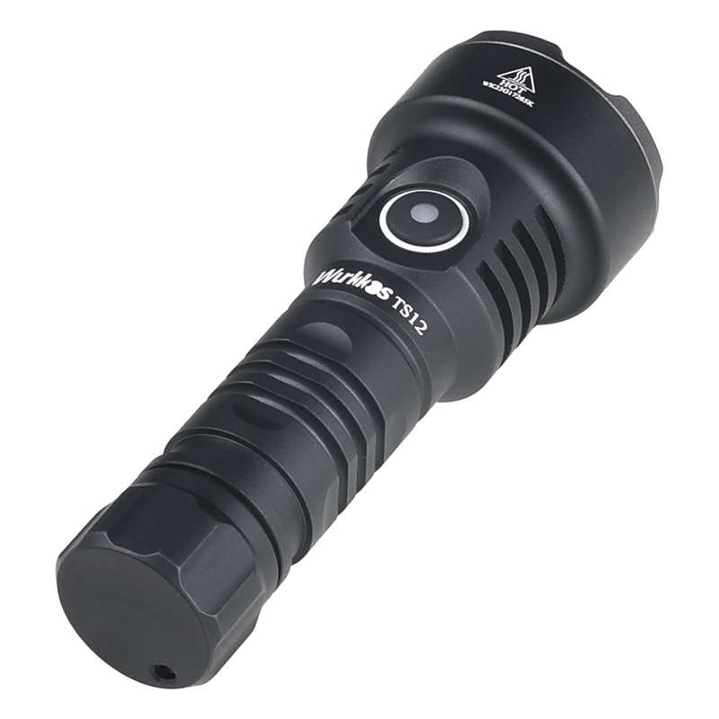 Wurkkos TS12 1350 Lumen 473m Throw Rechargeable Flashlight with 14500 Battery