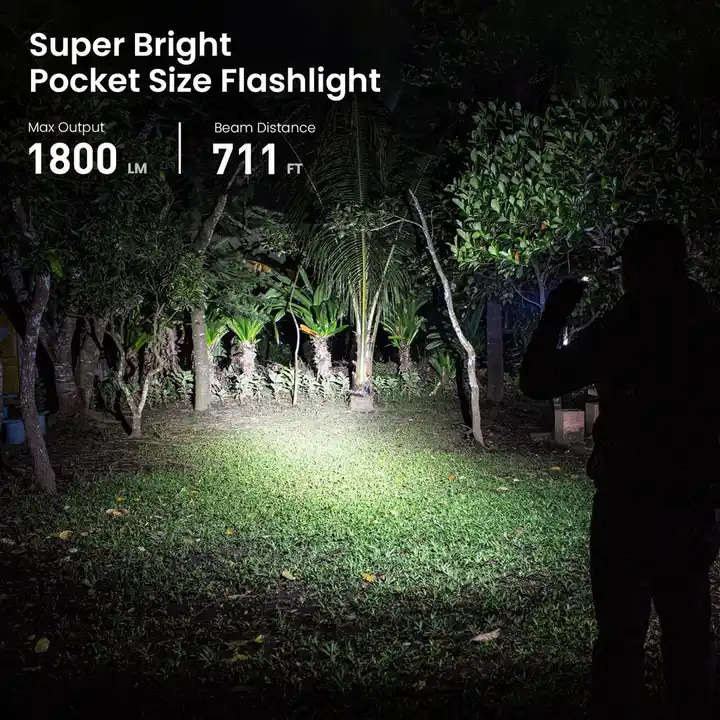 Sofirn SC18 1800 Lumen 217m Throw Rechargeable EDC Flashlight
