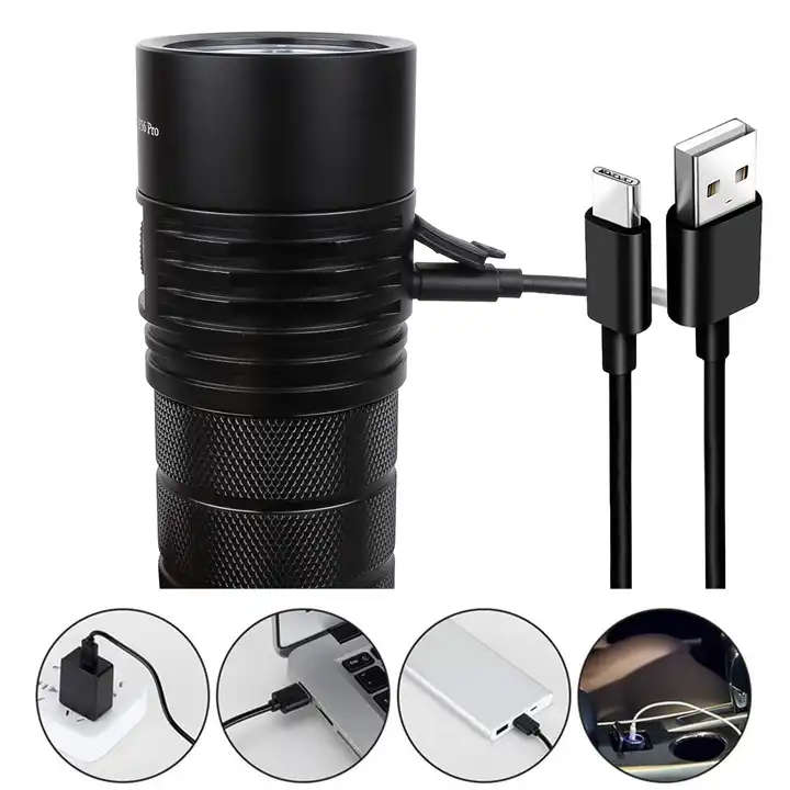 Sofirn SP36 Pro 8000 Lumen 450m Throw Rechargeable Flashlight with 3x 18650 Batteries