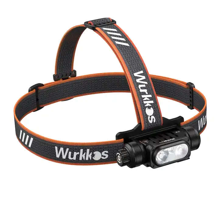 Wurkkos HD16 2500 Lumen 297m Throw Rechargeable Headlamp with 18650 Battery