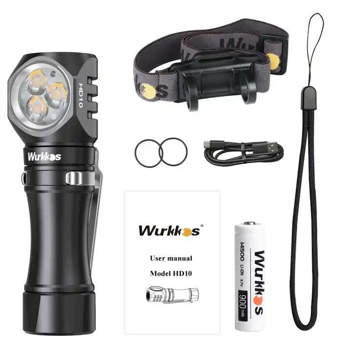 Sofirn HD10 1200 Lumen 129m Throw Rechargeable Headlamp with 14500 Battery