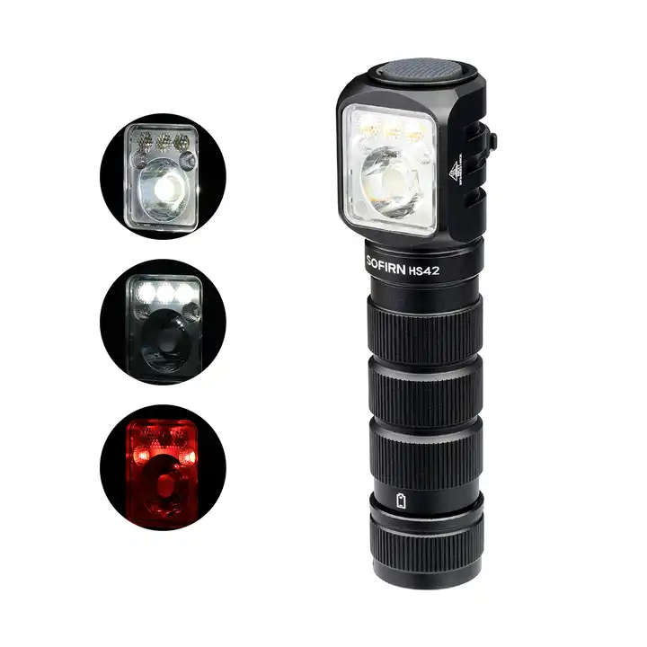 Sofirn HS42 2100 Lumen 176m Throw Rechargeable Headlamp with 18650 Battery