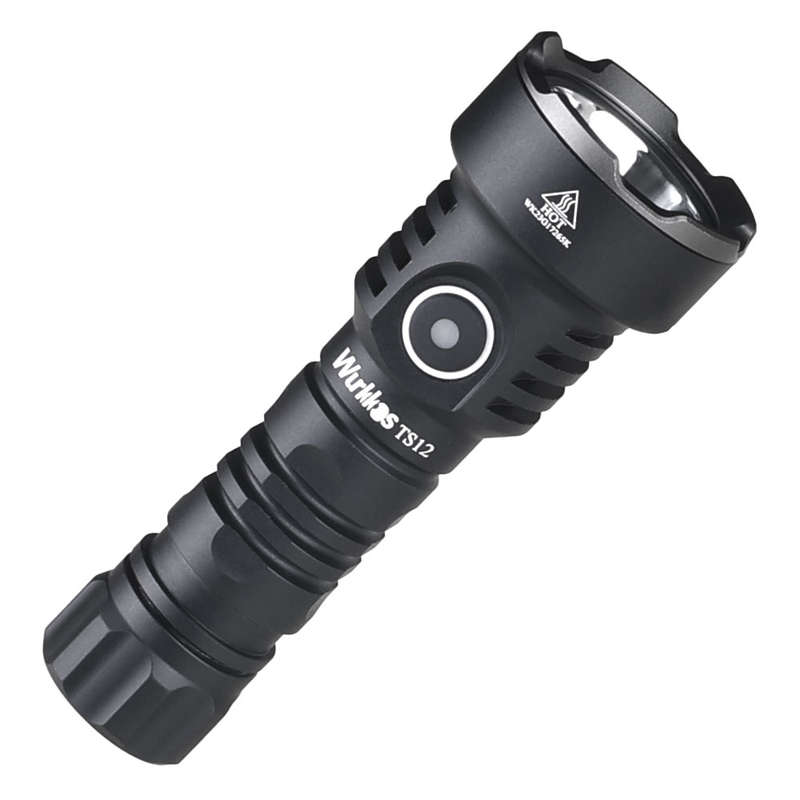 Wurkkos TS12 1350 Lumen 473m Throw Rechargeable Flashlight with 14500 Battery