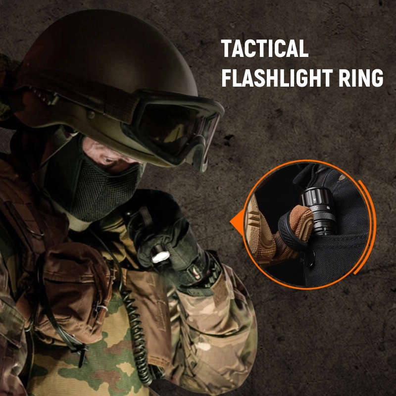 Wurkkos TD07 1300 Lumen 350m Throw Rechargeable Tactical Flashlight with 18350 Battery