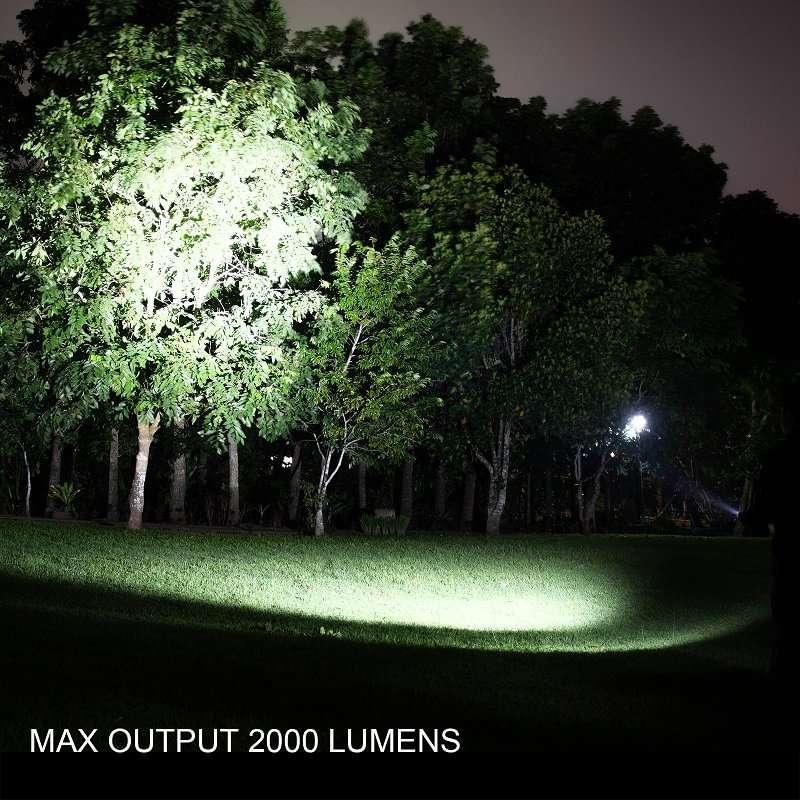 Sofirn SC31 Pro 2000 Lumen 255m Throw Rechargeable Flashlight with 18650 Battery