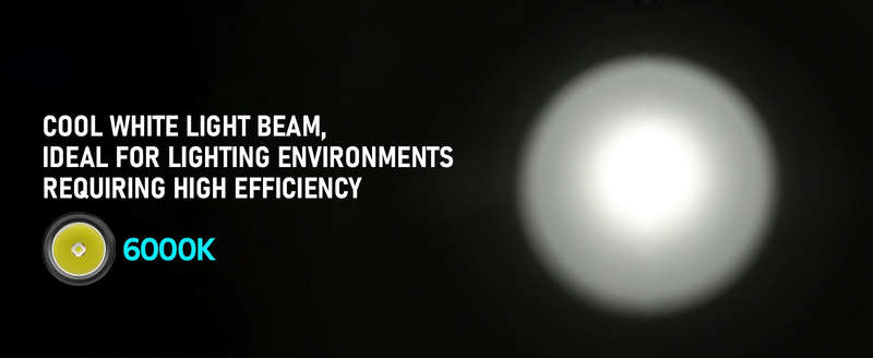 Wurkkos FC12C 2000 Lumen 345m Throw Rechargeable Flashlight with 18650 Battery