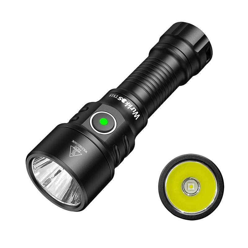 Wurkkos TS15 900 Lumen 401m Throw Rechargeable Mini Flashlight with 14500 Battery