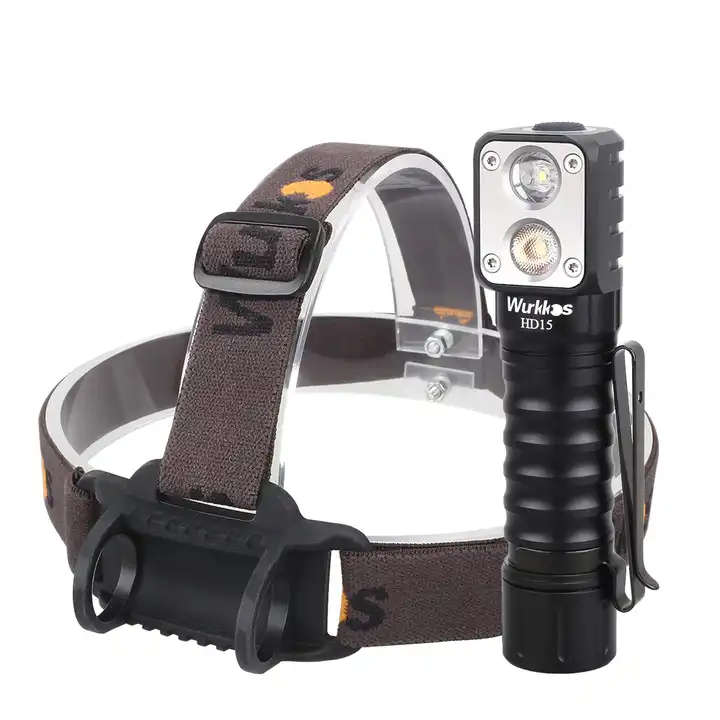 Wurkkos HD15 2000 Lumen 151m Throw Rechargeable Headlamp with 18650 Battery