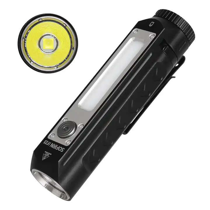 Sofirn IF23 4000 Lumen 247m Throw Rechargeable Flashlight with 21700 Battery