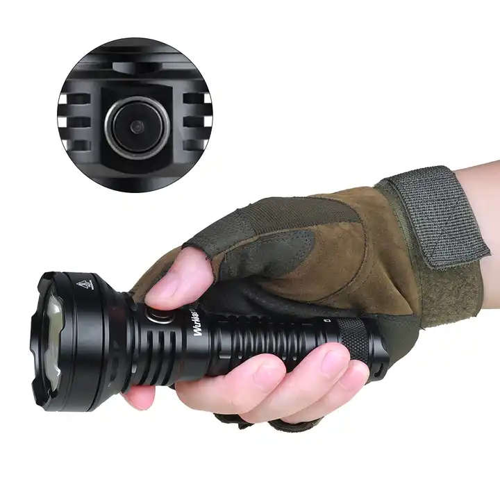 Wurkkos TD01 2200 Lumen 1039m Throw Rechargeable Tactical Flashlight with 21700 Battery