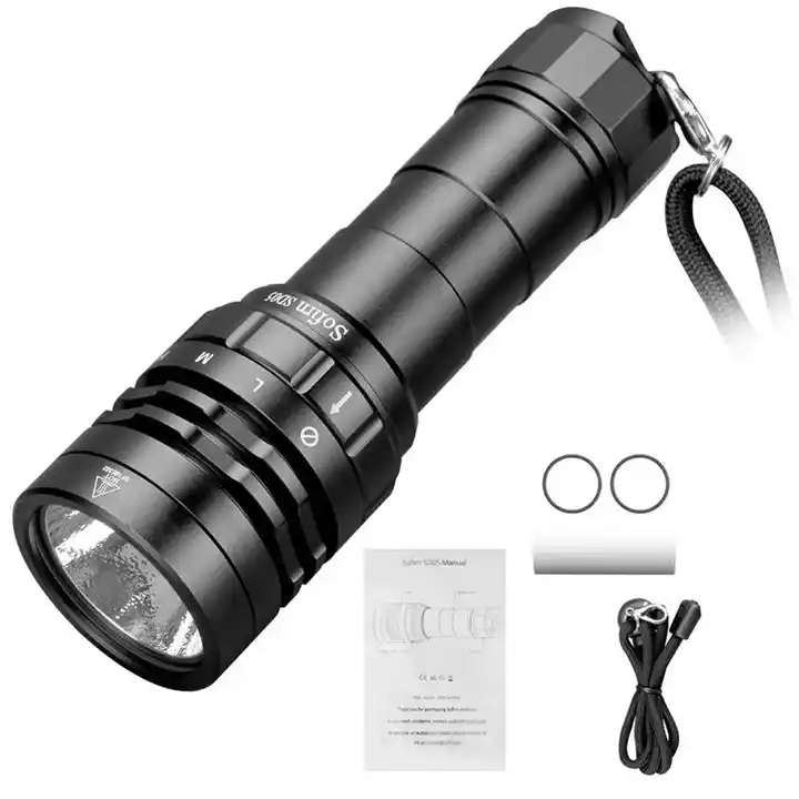 Sofirn SD05 3000 Lumen 270m Throw Rechargeable Diving Flashlight with 21700 Battery