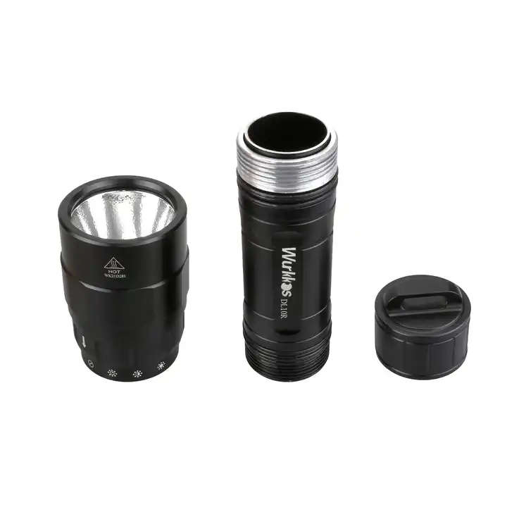 Wurkkos DL10R 4500 Lumen 287m Throw Rechargeable Diving Flashlight with 21700 Battery