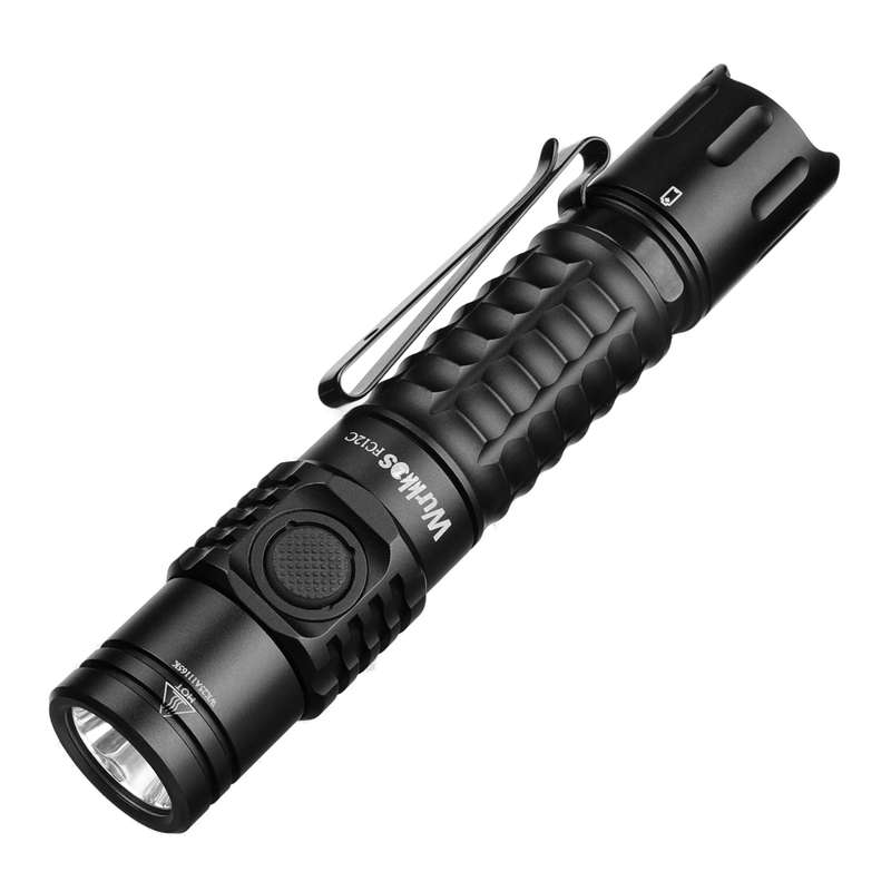 Wurkkos FC12C 2000 Lumen 345m Throw Rechargeable Flashlight with 18650 Battery