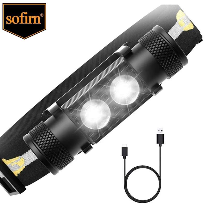 Wurkkos H25S 1200 Lumen 160m Throw Rechargeable Headlamp with 18650 Battery