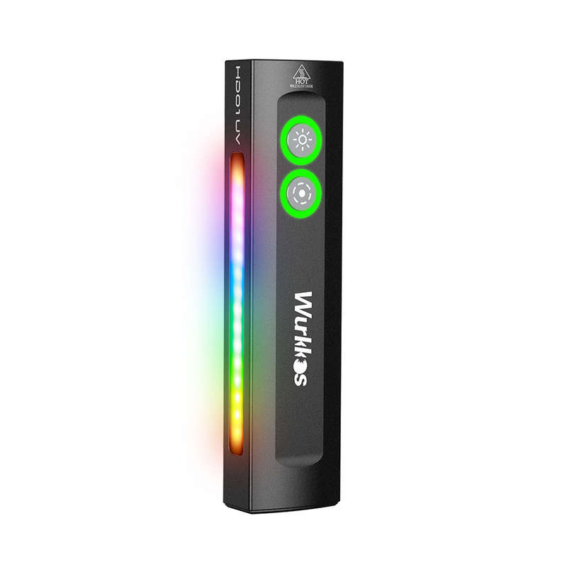 Wurkkos HD01 UV 1200 Lumen 157m Throw Rechargeable EDC Flashlight with Built-in Battery