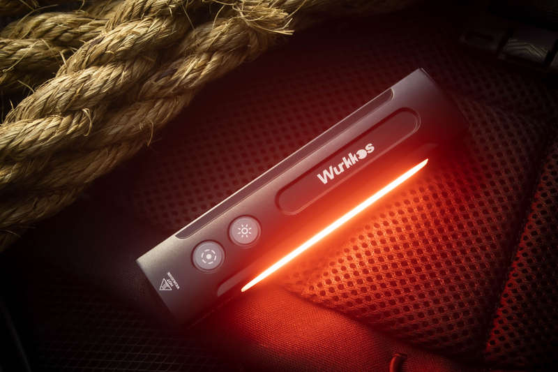 Wurkkos HD01 Pro 1200 Lumen 157m Throw Rechargeable EDC Flashlight with Built-in Battery