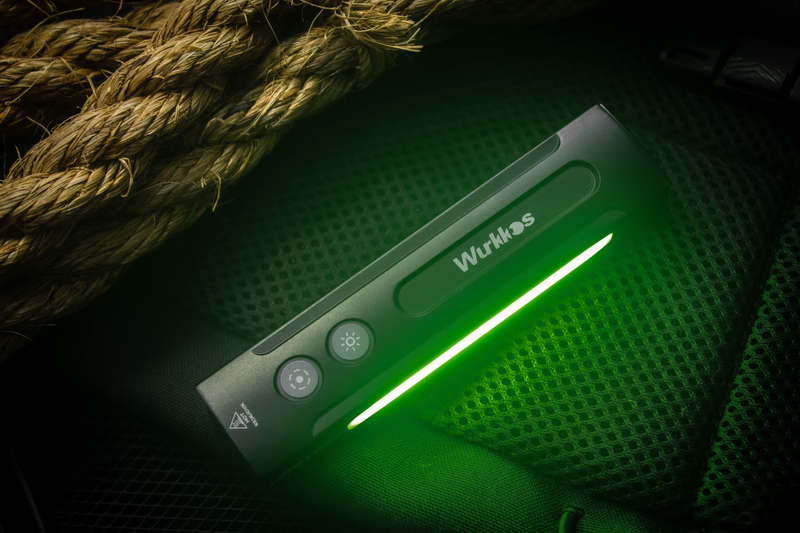 Wurkkos HD01 Pro 1200 Lumen 157m Throw Rechargeable EDC Flashlight with Built-in Battery