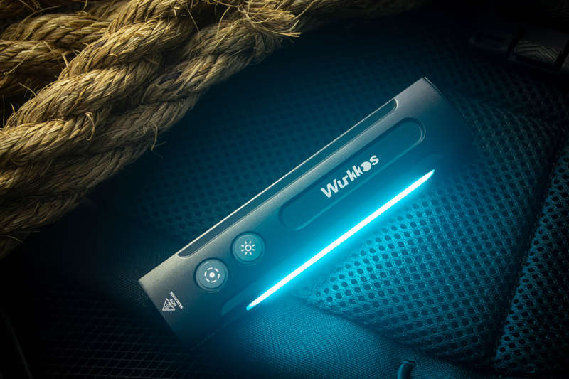 Wurkkos HD01 Pro 1200 Lumen 157m Throw Rechargeable EDC Flashlight with Built-in Battery