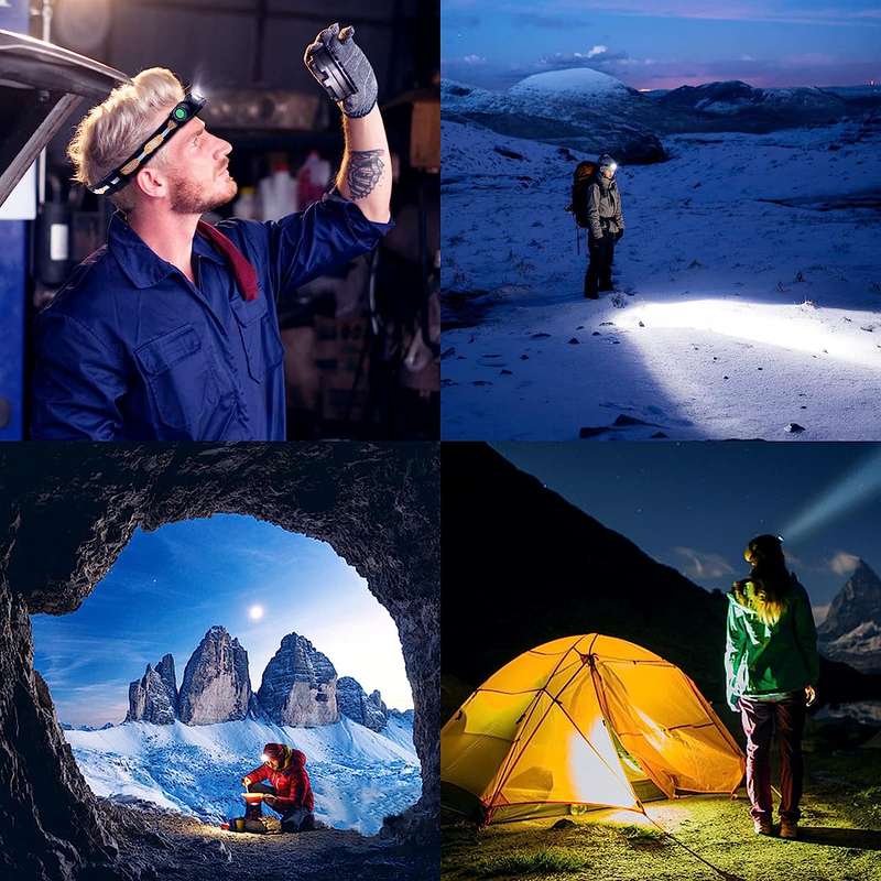 Wurkkos H25L 1000 Lumen 160m Throw Rechargeable Headlamp with 18650 Battery