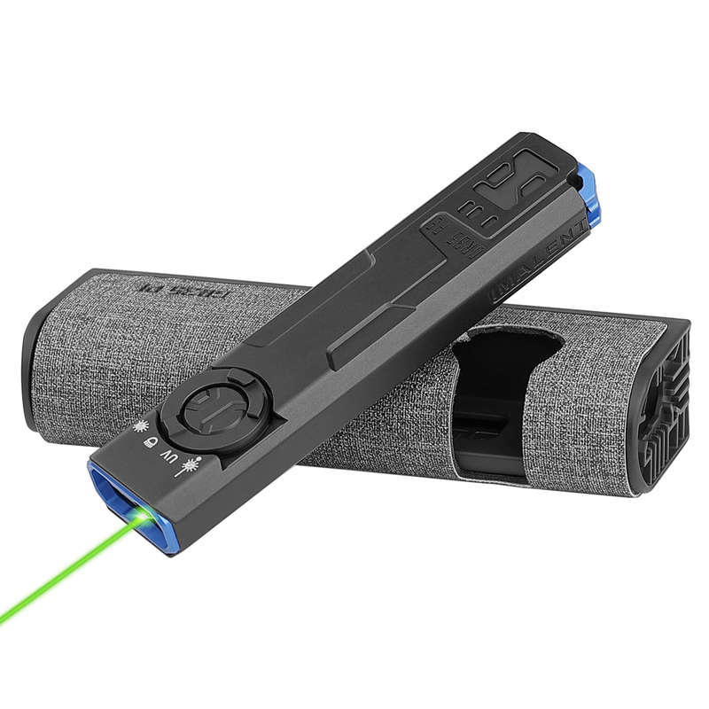 Imalent GR35 Green Laser 2800 Lumen 426m Throw Rechargeable EDC Flashlight with Charging Case