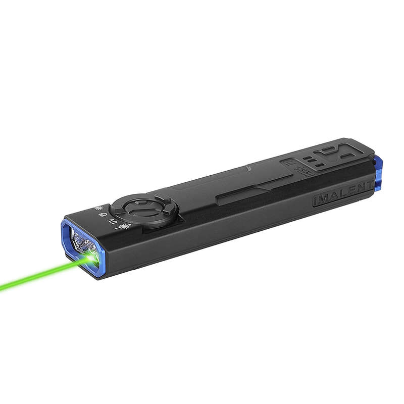 Imalent GR35 Green Laser 2800 Lumen 426m Throw Rechargeable EDC Flashlight with Charging Case