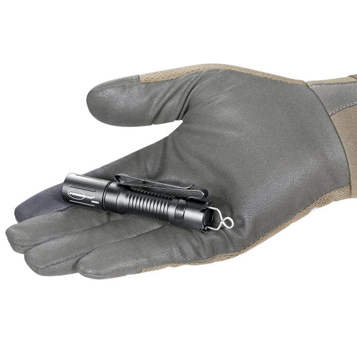 Powertac E3R Nova 820 Lumen 86m Throw Rechargeable LED EDC Keychain Flashlight