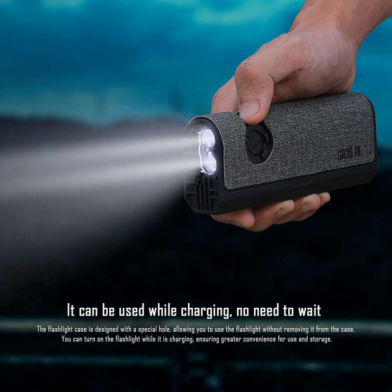 Imalent GR35 Green Laser 2800 Lumen 426m Throw Rechargeable EDC Flashlight with Charging Case