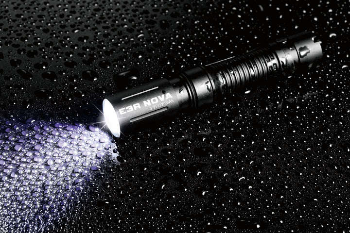 Powertac E3R Nova 820 Lumen 86m Throw Rechargeable LED EDC Keychain Flashlight