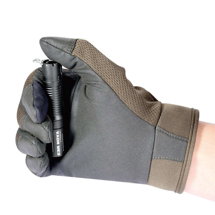 Powertac E3R Nova 820 Lumen 86m Throw Rechargeable LED EDC Keychain Flashlight