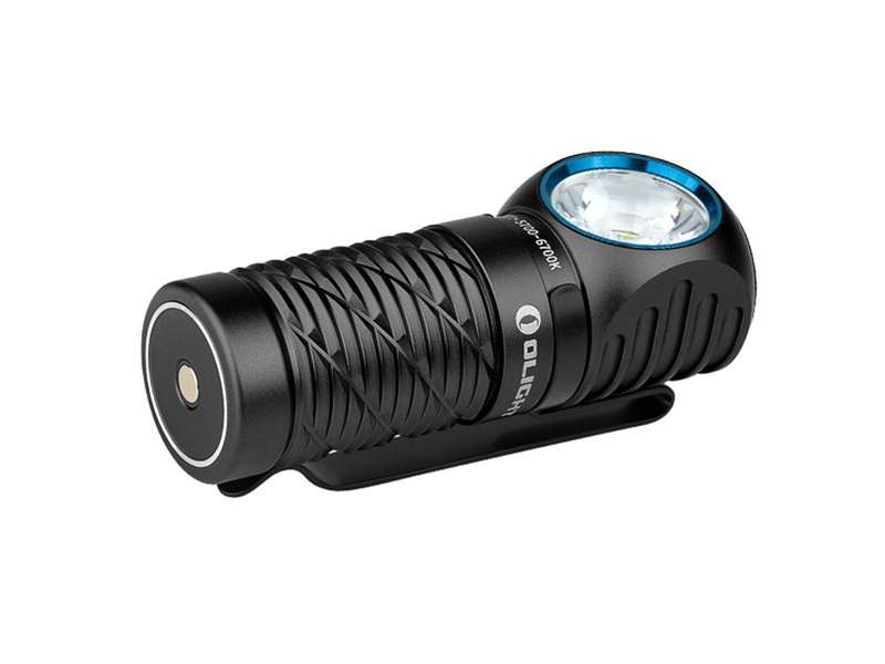 Olight Perun 3 Mini Premium 1250 Lumen 155m Throw Rechargeable LED Headlamp with Charging Case