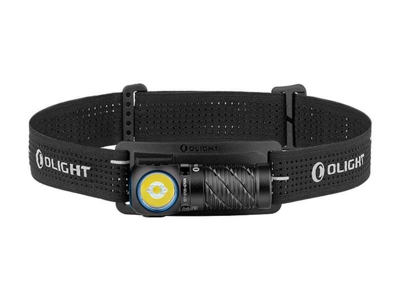 Olight Perun 3 Mini Premium 1250 Lumen 155m Throw Rechargeable LED Headlamp with Charging Case