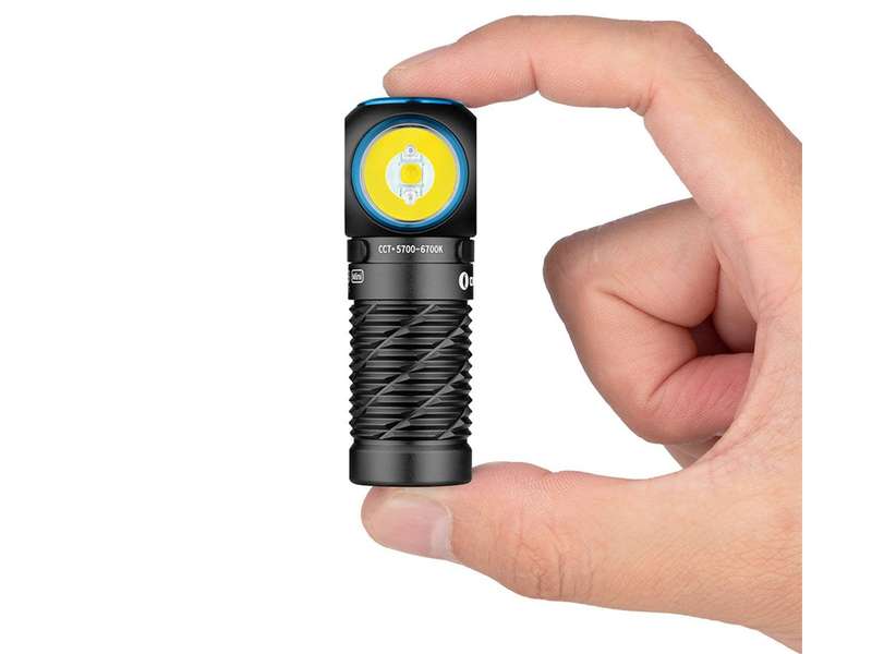 Olight Perun 3 Mini 1250 Lumen 155m Throw Rechargeable LED Headlamp with 16340 Battery