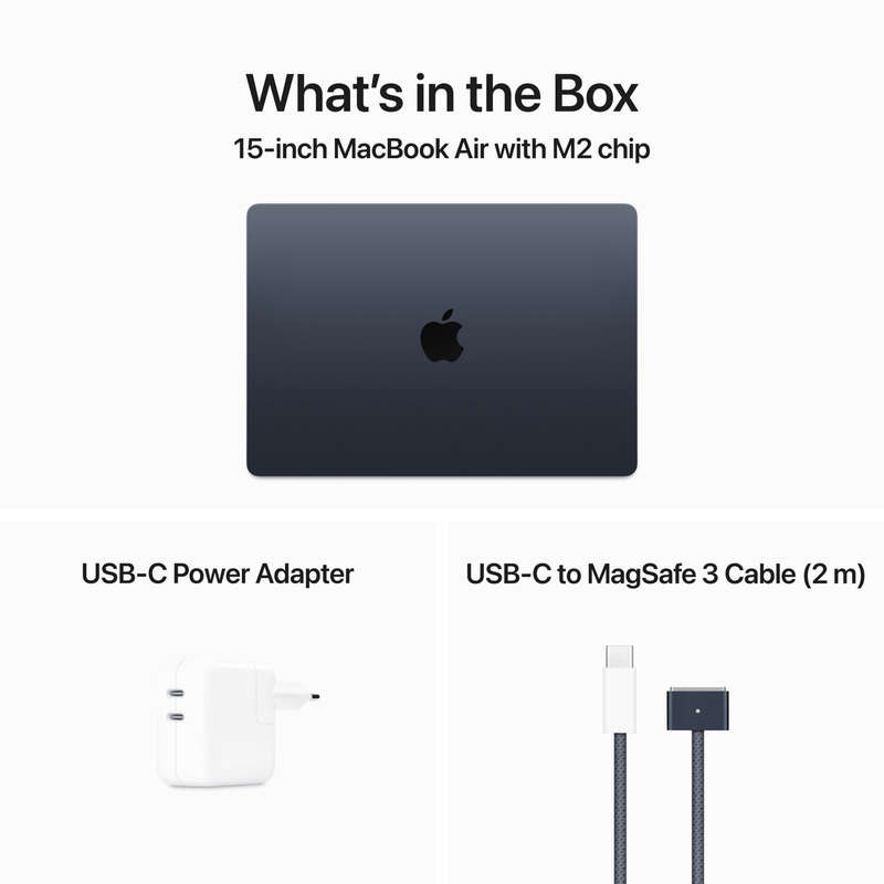 Macbook Air 15inch M2 8-Core 8GB RAM 512GB SSD