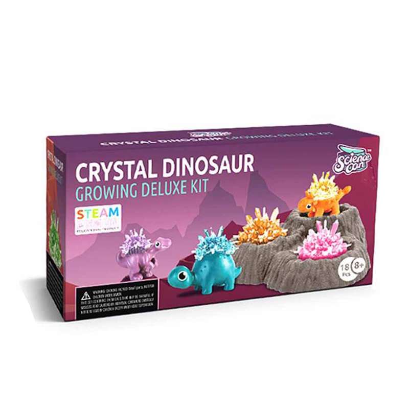 TopBright - Crystal Dinosaur Growing Deluxe Kit- Damaged Packaging