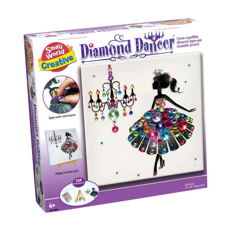 Small World Toys - Diamond Dancer Arts & Crafts Kit- Damaged Packaging