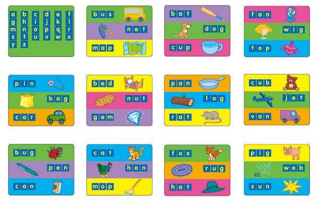 Gigo - LB Cards Word Building Centre- Damaged Packaging