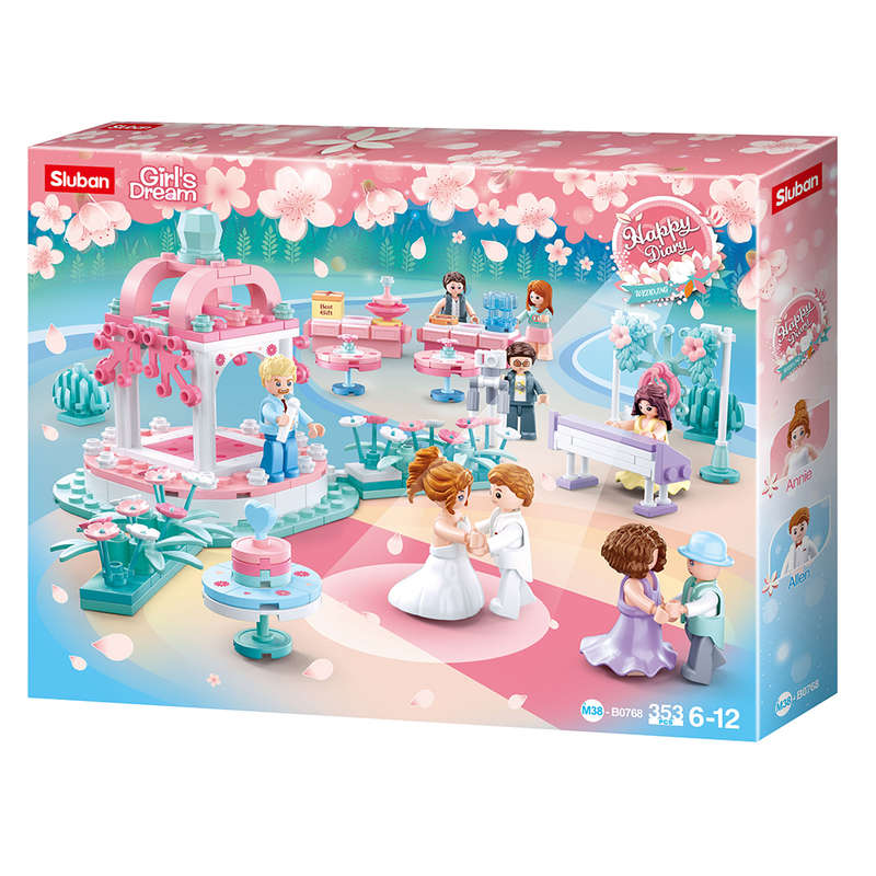 Sluban - Girls Dream - Wedding Pieces - 353pcs