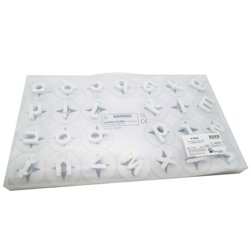 EDX Education - Paint Stamp Alphabet LOWER CASE 26pc