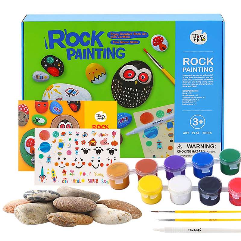 Jar Meló - Rock Painting Kit