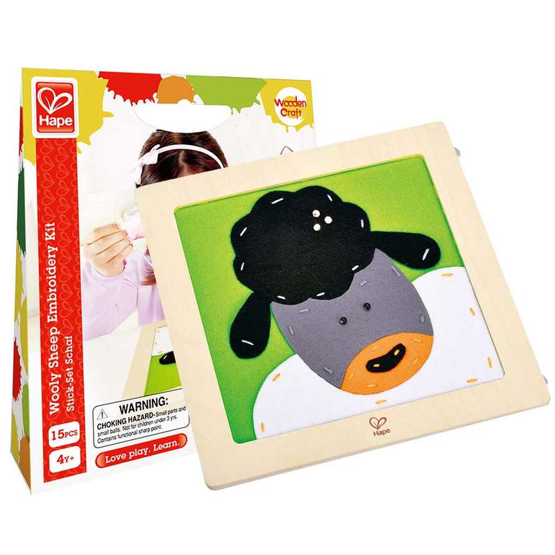 Hape - Embroidery - Woolly Sheep