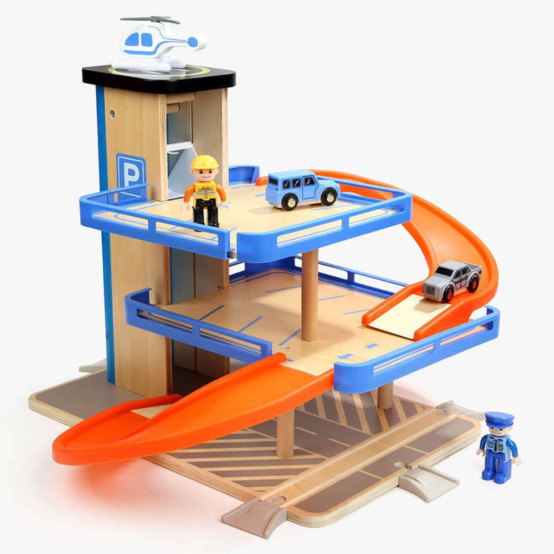 TopBright - Parking Garage: 3 Levels and Helipad - 58 x 45 x 40 cm