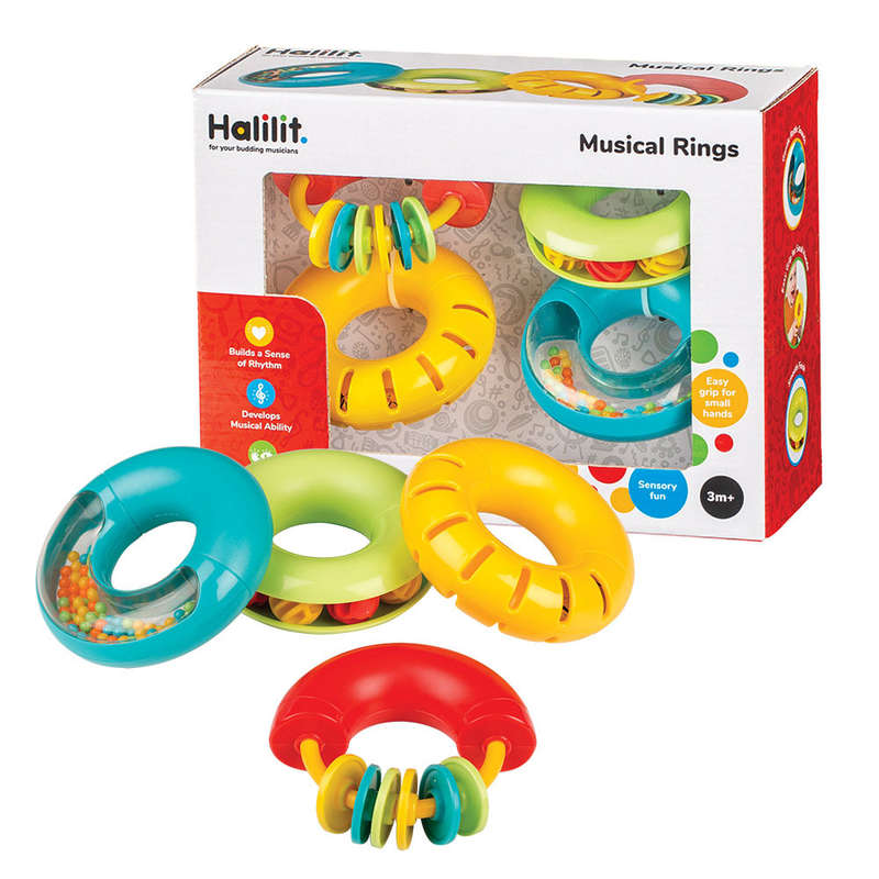 Halilit - Musical Rings Gift Set of 4