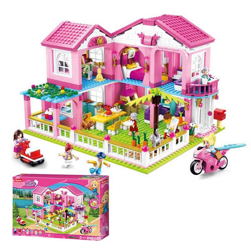 Sluban - Girls Dream - Villa - 896pcs
