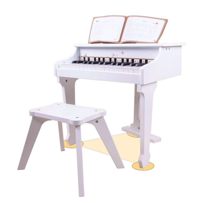 Classic World - Grand Piano - White